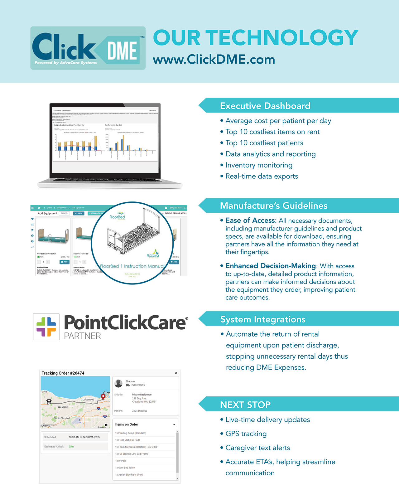 ClickDME Technology